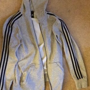Adidas zip up sweatshirt